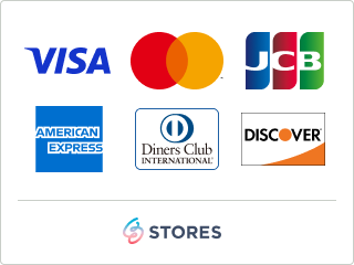 クレジットカードはVISA・Mastercard・JCB・American Express・Diners Club・Discoverが使用可能です。